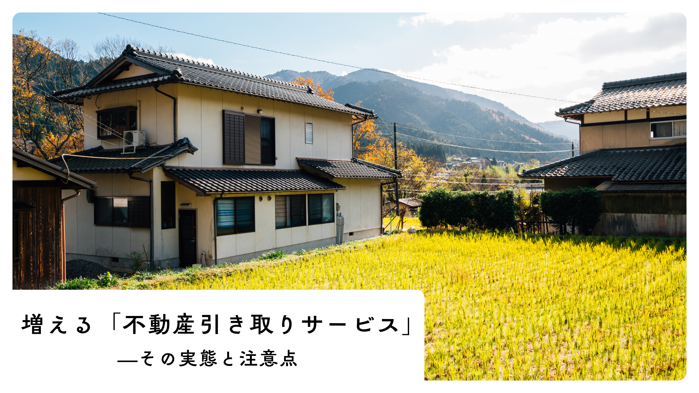 不動産引き取り